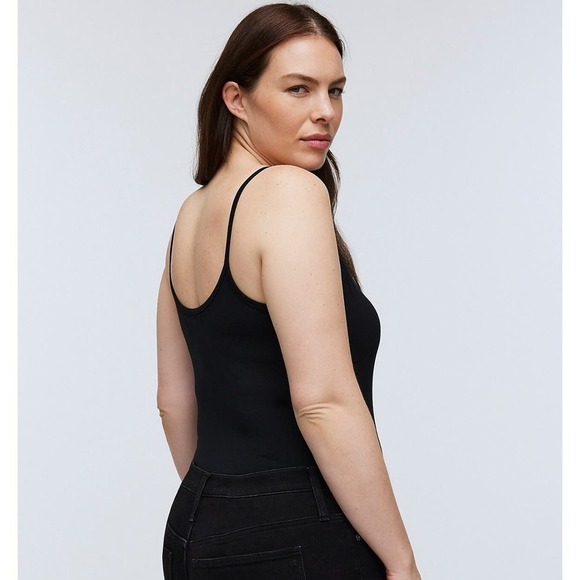 Madewell Tops - Madewell Tank Thong Bodysuit Black Medium